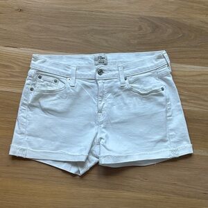 J. Crew Women's White Jean Shorts